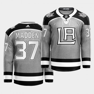 Adidas Los Angeles Kings #37 Tyler Madden 2021 City Concept NHL Stitched Jersey - Black Men's